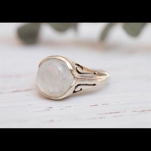 Moonstone sterling silver 925 ring